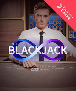 Infinite Blackjack live table by Evolution